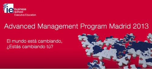 Advanced Management Program Madrid 2013 del IE