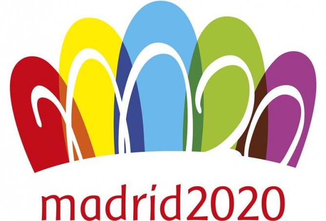 Apoyando la candidatura de Madrid a los Juegos Olímpicos 2020