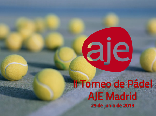 29 de junio: ¡Llega el II Torneo de Pádel AJE Madrid!