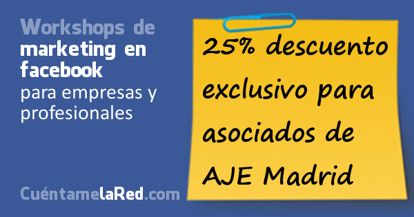 17 de marzo: Workshops de Marketing en Facebook