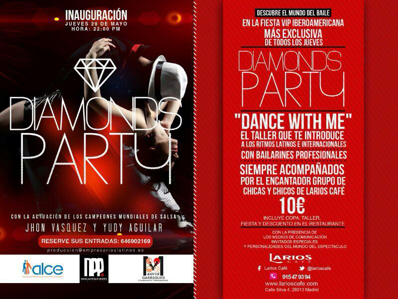 29 de mayo: Diamons Party