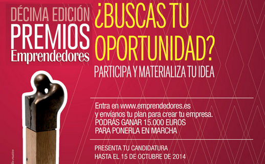 15.000€ para hacer realidad tu proyecto – Premios Emprendedores