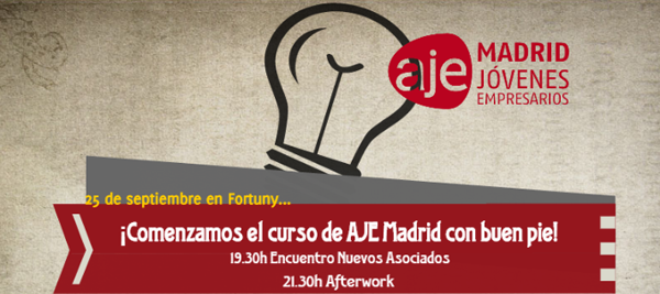 25 de septiembre: Afterwork + Encuentro de Nuevos Asociados