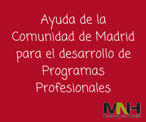 Ayuda: Desarrollo de Programas Profesionales