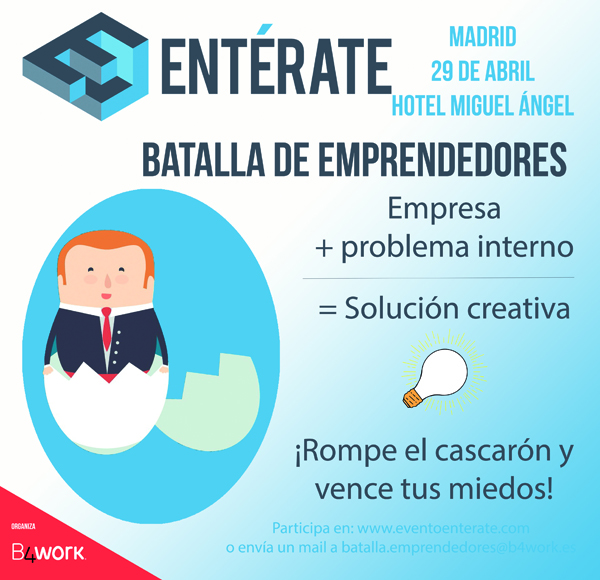 29 de abril: Regresa Evento ENTÉRATE a Madrid para orientar a los futuros profesionales