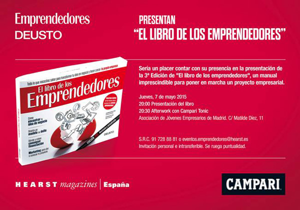 7 de mayo: Presentación 3ª edición del Libro de los Emprendedores