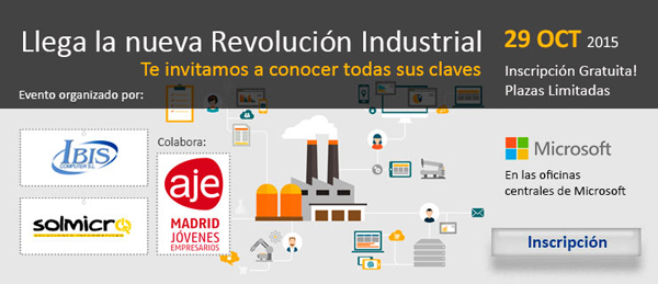 29 de octubre de 2015: II Encuentro InnovaIT:  Industria 4.0