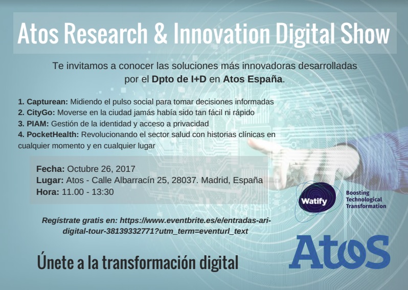 Atos Research & Innovation Digital Show