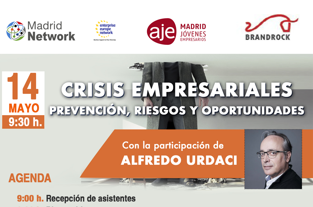 CAMBIO FECHA: 14 MAYO / Crisis empresariales, prevención, riesgos y oportunidades